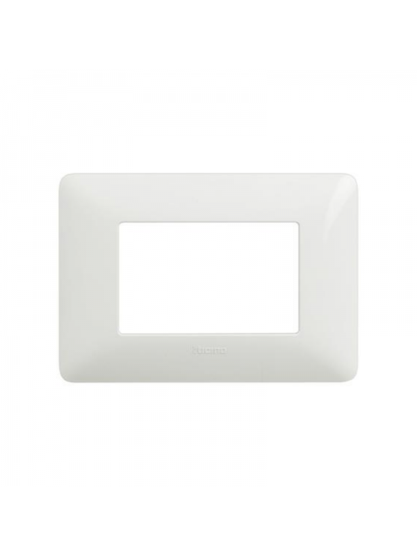 Placa alba 3M, Bticino cod AM4803BBN